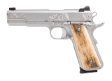 "(SN: NCP46795) Nighthawk Custom Heirloom 1911 VIP Silver Pistol 9mm (L2025-09842) NEW" - 2 of 6