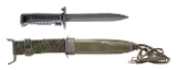 "MILPAR M5A1 bayonet & M8A1 scabbard (12317776)" - Image 1 of 4