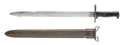 "Springfield Armory M1905 bayonet with scabbard (12317764) Consignment" - Image 2 of 5