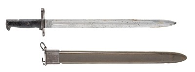 "Springfield Armory M1905 bayonet with scabbard (12317764) Consignment" - Image 1 of 5