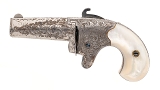 "Factory Engraver Colt 2nd Derringer W/ Pearl Grips (61279) (DTX)" - 2 of 6