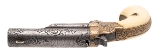"Factory Engraved Colt 3rd Model Derringer (61280) (DTX)" - 4 of 6