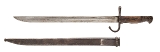 "WWII Japanese Type 30 Hooked Quillon Bayonet with scabbard (MEW4235)" - 2 of 2