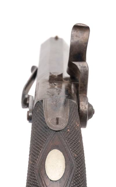 "Beautiful Case Hardened English Box Lock Percussion Pistol (AH8562)" - Image 3 of 6