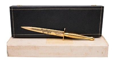 "CASED 22ND SPECIAL AIR SERVICE FAIRBAIRN SYKES COMMANDO KNIFE (12341026)" - Image 6 of 6