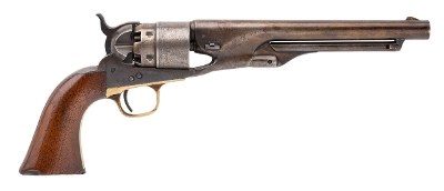 "Civil War Era Martial Colt 1860 Army w/ Flap Holster (65733)" - Image 4 of 12