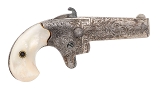 "Factory Engraver Colt 2nd Derringer W/ Pearl Grips (61279) (DTX)" - 1 of 6
