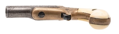 "Factory Engraved Colt 3rd Model Derringer (61280) DTX" - Image 5 of 6