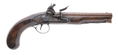 "English Flintlock Pistol by Richardson (AH6369)"