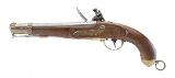 "Austrian Model 1851 Tube Lock Pistol Altered to Flintlock (AH6480)" - 4 of 5