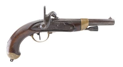 "French Model 1822 BIS Percussion Pistol (AH6162)"