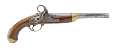 "Scarce Danish Model 1849 Percussion Service Pistol (AH6468)"