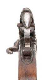 "Georgian Era Double Barrel Flintlock Pistol by Knubley of London (AH6360)" - 3 of 6