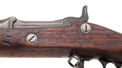"U.S. Springfield Model 1868 Trapdoor Rifle .50-70 (53196)(DTX)" - Image 5 of 10