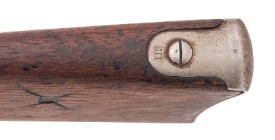 "U.S. Springfield Model 1868 Trapdoor Rifle .50-70 (53196)(DTX)" - Image 9 of 10