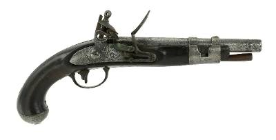 "U.S. Model 1816 Flintlock Pistol by North (AH4846)"