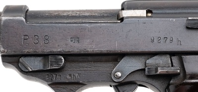 "WW2 cyq Spreewerk P.38 pistol 9mm (L2026-01761)" - Image 4 of 8