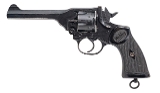 "WWII Webley Mark IV “War Finish" Revolver .38 Caliber (L2025-12675)" - 1 of 8