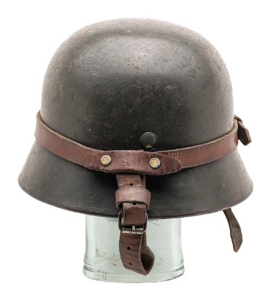 "Pre-World War II German single decal M35 steel helmet (12343625)" - Image 2 of 6