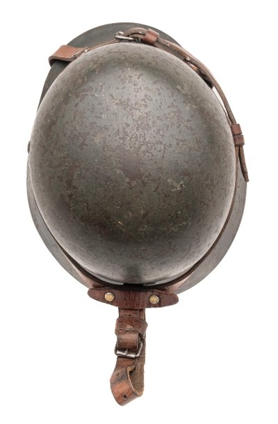 "Pre-World War II German single decal M35 steel helmet (12343625)" - Image 5 of 6