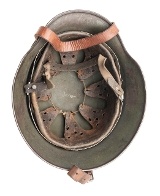 "Pre-World War II German single decal M35 steel helmet (12343625)" - Image 6 of 6