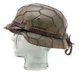 "German World War II M35 steel helmet (12343626)" - Image 4 of 6