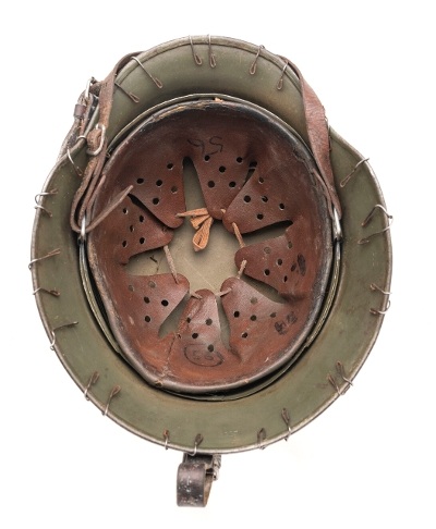 "German World War II M35 steel helmet (12343626)" - Image 6 of 6