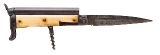 "Unmarked Antique KnifePistol Combo (AH8778) " - 1 of 7