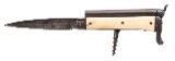 "Unmarked Antique KnifePistol Combo (AH8778) " - 2 of 7