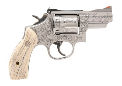 "Smith & Wesson 66-4 Custom Engraved Revolver .357 Magnum (PR73831) AUSTX" - Image 2 of 6