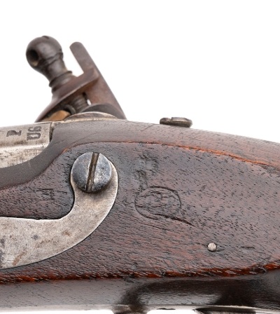 "US Model 1819 Flintlock Pistol by Simeon North (66078)" - Image 4 of 8