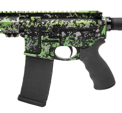 "(SN: R5431) Bird Dog BD-15 ""Venom Splatter"" Rifle 5.56 NATO (NGZ5954) NEW" - Image 4 of 5