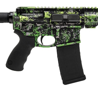 "(SN: R5431) Bird Dog BD-15 ""Venom Splatter"" Rifle 5.56 NATO (NGZ5954) NEW" - Image 2 of 5