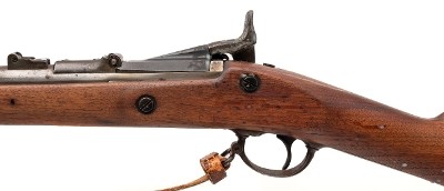 "U.S. Springfield Model 1866 2nd Allin Conversion Trapdoor Rifle .50-70 (59267)" - Image 5 of 10