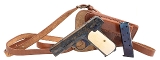 "Case Hardened Colt 1903 32 Auto W/ Ivory Grips (L2026-01188)" - 1 of 9