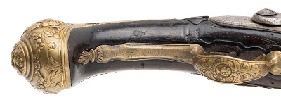 "Beautiful Early Austrian Flintlock Pistol (66064)" - Image 8 of 9