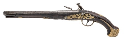 "Beautiful Early Austrian Flintlock Pistol (66064)" - Image 3 of 9