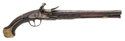 "Beautiful Early Austrian Flintlock Pistol (66064)" - Image 1 of 9
