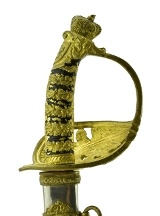 "Miniature Kaiser Wilhem Honor Sword. (SW1217)" - 2 of 7