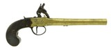 "Pair of British Brass Barrel Pistols Converted from Flintlocks. (AH5391)" - 2 of 5