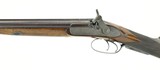 "Rare Joseph Manton Tube Lock and Elevation Patent Side by Side 20 Bore Shotgun (S11119) DTX" - 3 of 14