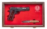 "USS Battleship Texas Commemorative Colt 1911 Pistol .45ACP (C20889)" - 1 of 10
