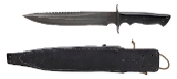 "WALTER BREND CUSTOM MODEL 2-9 FIGHTING KNIFE W/SHEATH (68630)" - Image 2 of 6