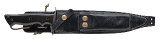 "WALTER BREND CUSTOM MODEL 2-9 FIGHTING KNIFE W/SHEATH (68630)" - Image 3 of 6