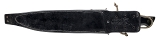 "WALTER BREND CUSTOM MODEL 2-9 FIGHTING KNIFE W/SHEATH (68630)" - Image 4 of 6