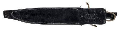 "WALTER BREND CUSTOM MODEL 2-9 FIGHTING KNIFE W/SHEATH (68630)" - Image 4 of 6