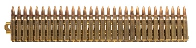 "Japanese 7.7x58mmSR 30-round machine gun feed strip (MM5303)" - Image 1 of 4