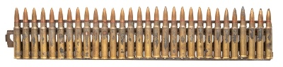 "Japanese 7.7x58mmSR 30-round HMG feed strip (MM5307)" - Image 1 of 4
