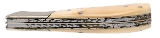 "CLYDE FISCHER TRAPPER #2 IVORY 2 BLADE CUSTOM FOLDING KNIFE (68706)" - 5 of 9