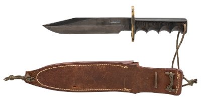 "RANDALL MODEL 14 ATTACK KNIFE 7.5"" WITH JRB SHEATH (68613)" - Image 2 of 8
